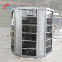 Customized 72 Niche Hexagonal Granite Columbarium